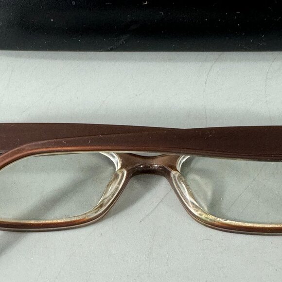 Coach Women's Eyeglasses Fionna 2010 Brown Rectangular Frame 49[]16 130 - Picture 12 of 12